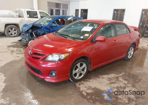 2011 Toyota Corolla S from USA, damaged, VIN 2T1BU4EE7BC701023